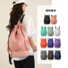 Badminton bag, sports training bag, drawstring crossbody bag, high appearance level, independent shoe compartment, sports outdoor backpack Specification image